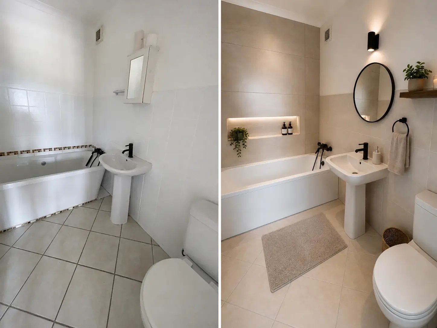 Handy Andys project transformation before and after