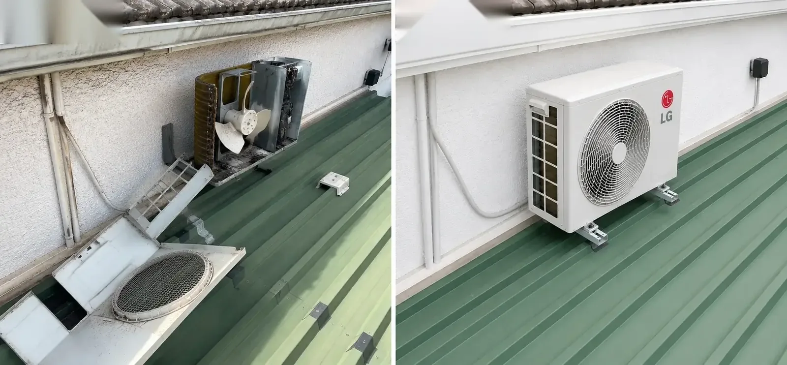 Handy Andys project transformation - Air conditioning replacement transformation